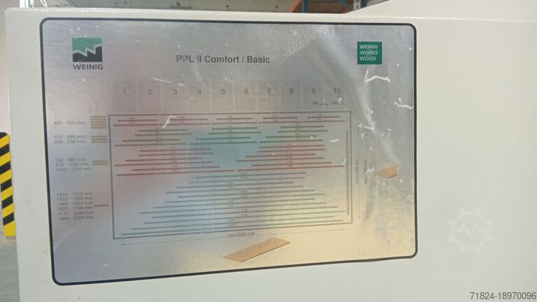 Lijmpers WEINIG Profipress L II 2500 HF