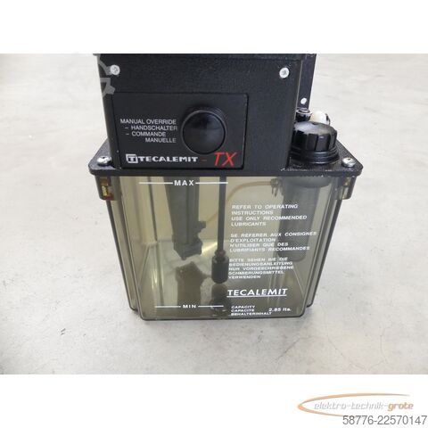 Component  Tecalemit TX34221 YD Schmierpumpe / Zentralschmierung + Handschalter - 2,85 L