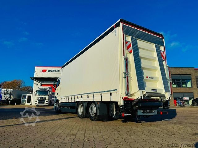 Φορτηγό πλατφόρμα με μουσαμά MAN TGX 26.440 6x2 LL Schwerlast Ladebordwand/Rampe