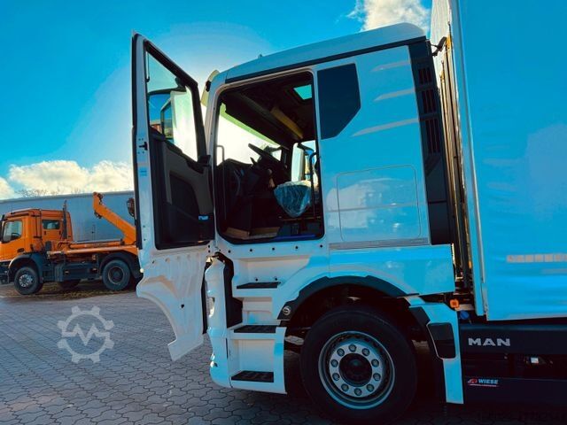 Φορτηγό πλατφόρμα με μουσαμά MAN TGX 26.440 6x2 LL Schwerlast Ladebordwand/Rampe