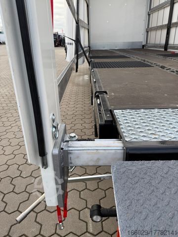 Φορτηγό πλατφόρμα με μουσαμά MAN TGX 26.440 6x2 LL Schwerlast Ladebordwand/Rampe