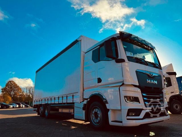 Autószállító teherautó MAN TGX 26.440 6x2 LL Schwerlast Ladebordwand/Rampe
