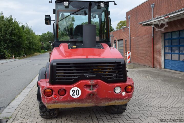 Carregadora de rodas Caterpillar Radlader 908H2 Klappschaufel Gabel SWZSA