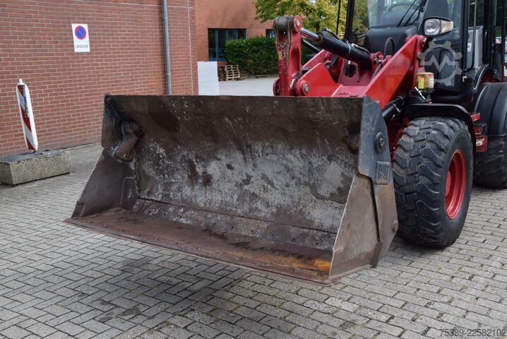 Carregadora de rodas Caterpillar Radlader 908H2 Klappschaufel Gabel SWZSA