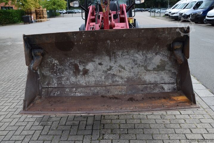 Carregadora de rodas Caterpillar Radlader 908H2 Klappschaufel Gabel SWZSA