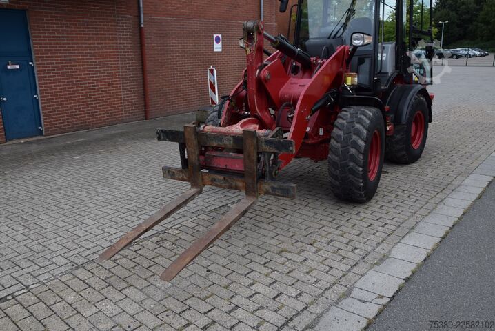 Carregadora de rodas Caterpillar Radlader 908H2 Klappschaufel Gabel SWZSA