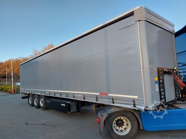 Åben sættevogn med presenning KÖGEL S24 Tautliner - NEU-SOFORT-NEUTRAL-MIETE