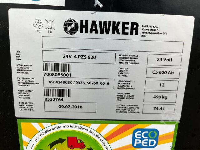 Orderverzamelmachine Hyster K1.0L 1000kg Orderpicker / heftruck / stapelaar