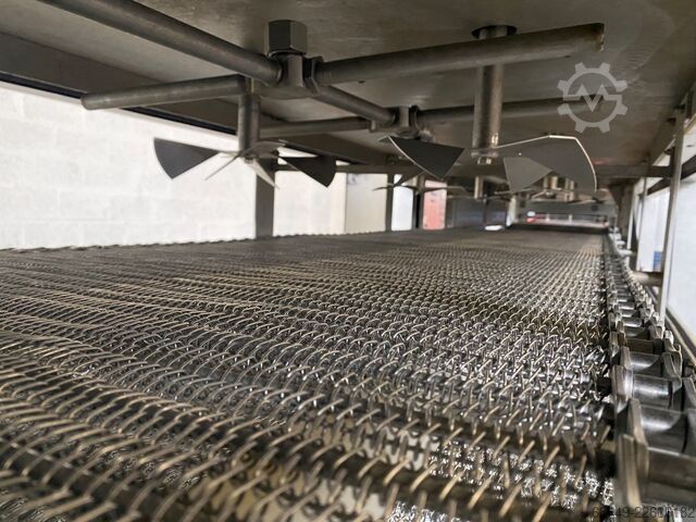Nitrogen tunnel Type CCT Cryomaster 20FT Air Liquide-Jackstone stikstofvriezer Type CCT Cryomaster 20FT