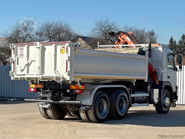 Autolaadkraan VOLVO FMX 410 Kipper 5,10m *ATLAS 165.2E/FUNK *6x4