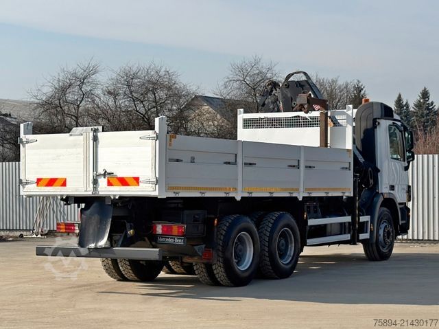 Kiepwagen MERCEDES-BENZ ACTROS 2641*KIPPER 6,00 m + KRAN/FUNK *6x4* TOP