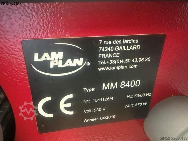 Gúnygép LAM PLAN M.M. 8400