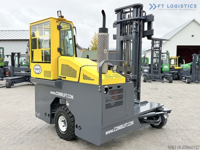 četvorosmerni viljuškar Combilift C4000 GAS DUPLEX 4600 FREE-LIFT CABIN