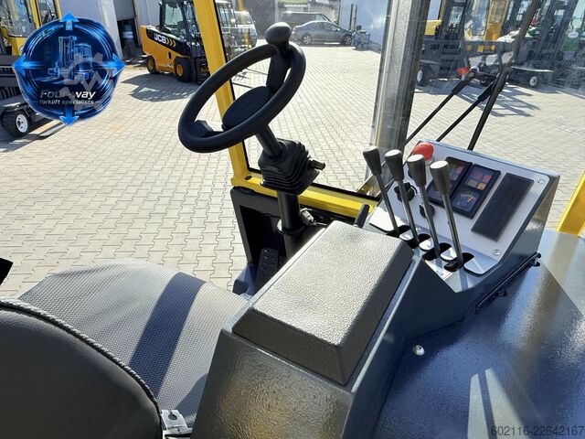 četvorosmerni viljuškar Combilift CB4000 GAS TRIPLEX 8500 FREE LIFT