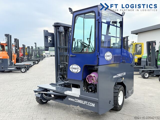 Fyrvägstruck Combilift C4000 GAS TRIPLEX 5550 POSITIONER CABIN