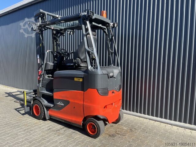 Elektrisk 4 -hjulet gaffeltruck Linde E35RHL-01