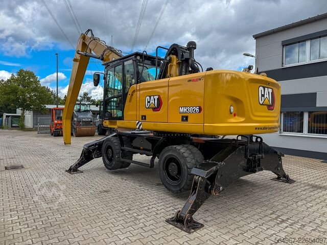 Umschlagbagger Caterpillar CAT MH3026-06C Umschlagbagger Kamera ZSA