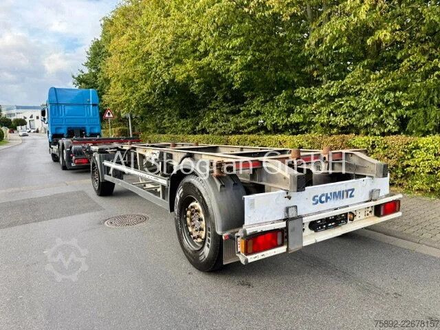 Transportul de containere Schmitz Cargobull AWF 18 / BDF / 2 x Achsen