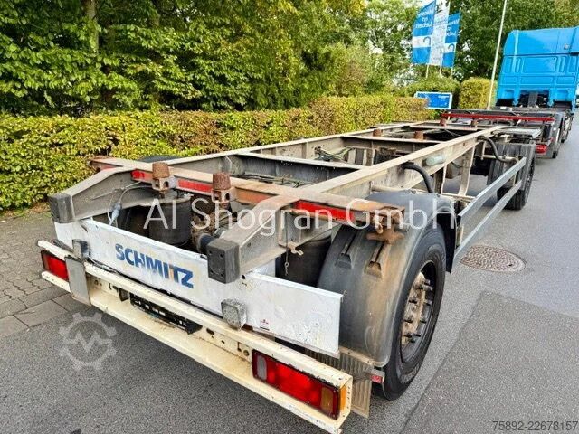 Transportul de containere Schmitz Cargobull AWF 18 / BDF / 2 x Achsen