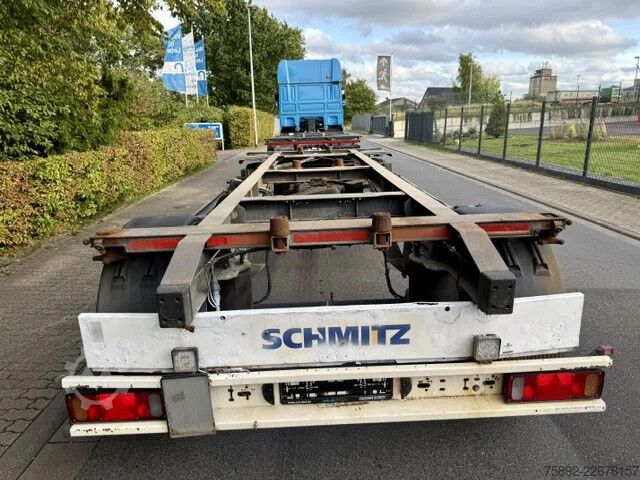 Transportul de containere Schmitz Cargobull AWF 18 / BDF / 2 x Achsen