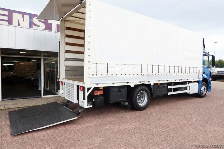 Kuffert Mercedes-Benz Antos 1924L Huif + Klep Dhollandia 2000 KG Euro 6