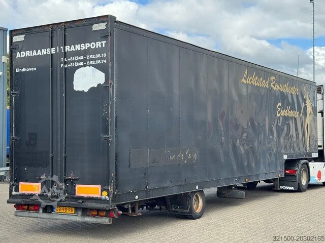 Semi-Tieflader Craven tasker GESLOTEN SEMI DIEPLADER