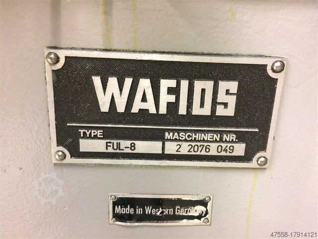 Draadricht- en snijmachine WAFIOS FUL 8