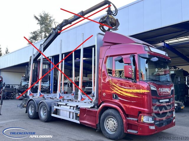 Chassis cabine Scania R650 V8 NGS 6x4, Retarder