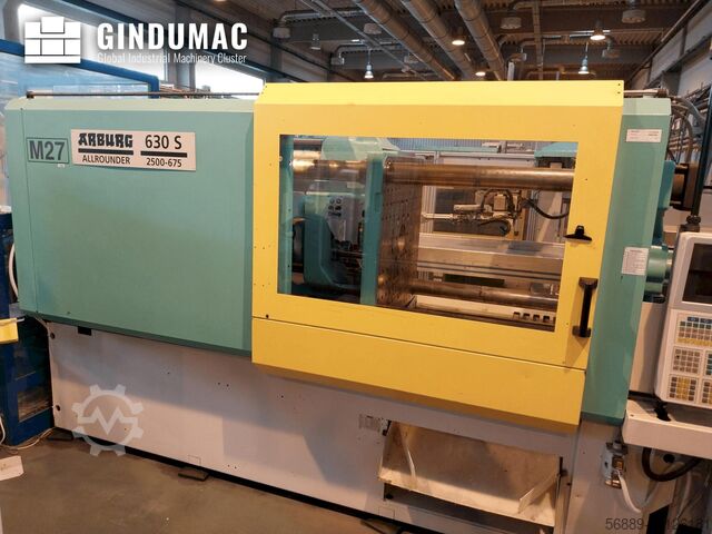 Hydraulische spuitgietmachine Arburg Allrounder 630S 2500-675