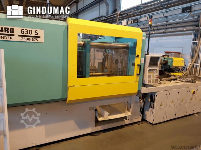 Hydraulische spuitgietmachine Arburg Allrounder 630S 2500-675