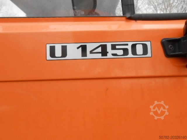 Kiper kamion UNIMOG U1450 427/11 mit Kran