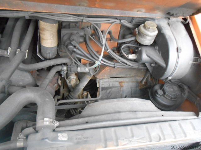 Kiper kamion MERCEDES-BENZ U1450 427/11 mit Kran