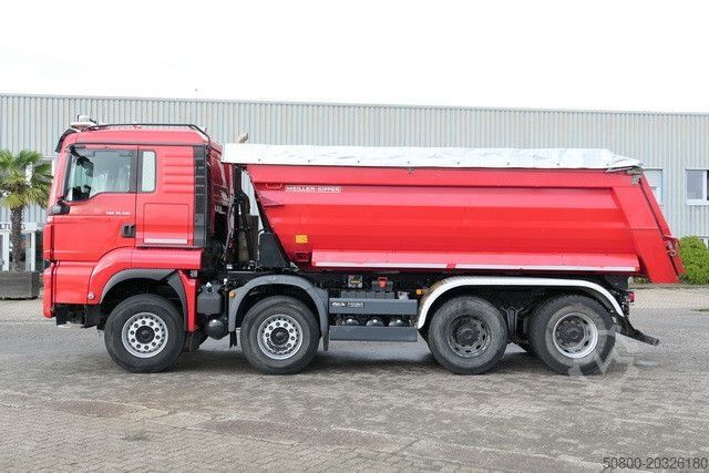 Wywrotka MAN 35.510 TGS BL 8x4, Meiller, 17m³,Schiebe-Verdeck