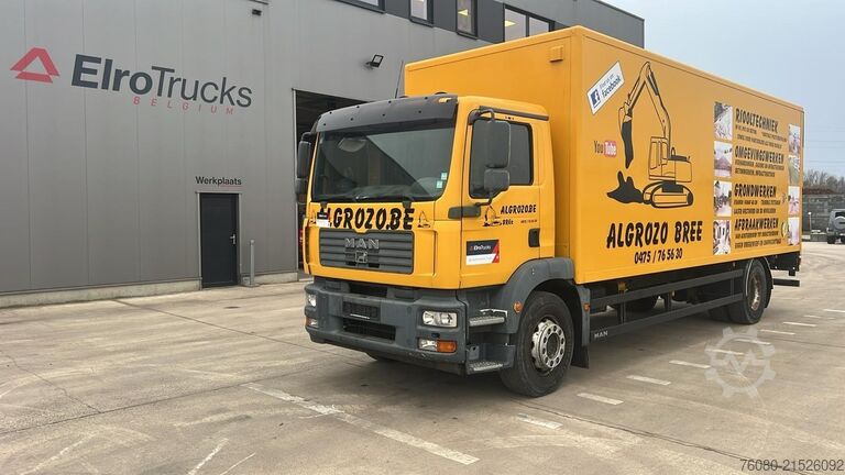 Gesloten bak MAN TGM 18.320 (BELGIAN TRUCK / PERFECT CONDITION /...