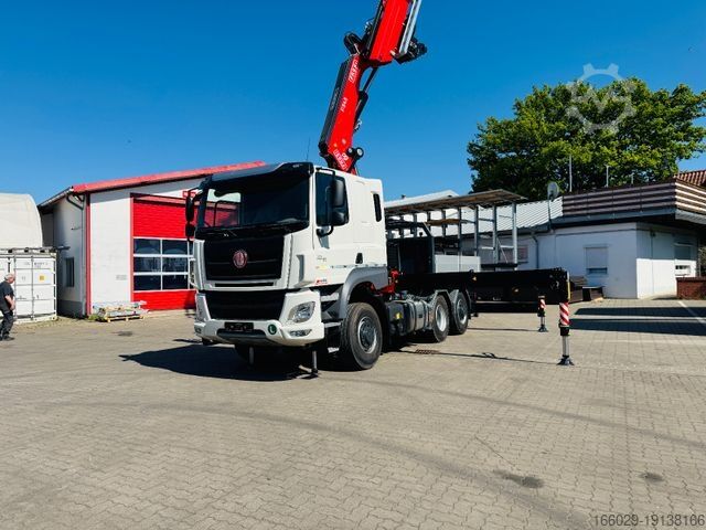 Speciale doeleinden vrachtwagen TATRA 6x6x6 Phoenix Fassi F545RA.2.27 L214 V20