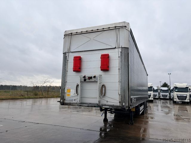 Ανοιχτό ημιρυμουλκούμενο με μουσαμά SCHMITZ CARGOBULL SCB S3T * POWER CURTAIN * LIFT ACHSE
