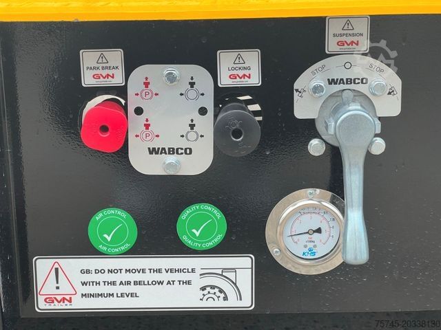 Dieplader oplegger GVN 4GVN O4*ÜBERBREITE TAFEL*KOC*LIFT*PE