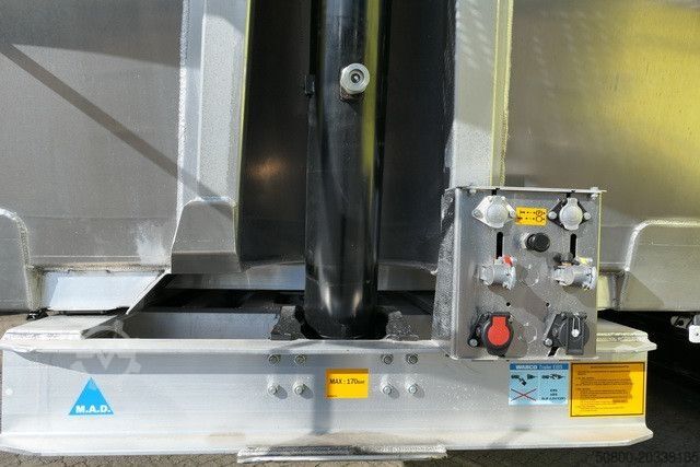 Ημιρυμουλκούμενο ανατρεπόμενο BENALU AGRILINER 95 H2200, Alu, 52m³, Alu-Chassis, SAF