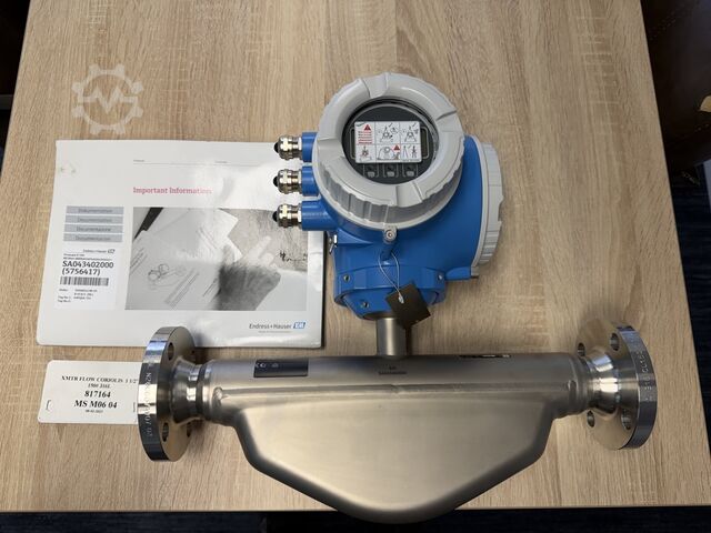 Sistema de medição Endress+Hauser Proline Promass E 300 Coriolis mass flow