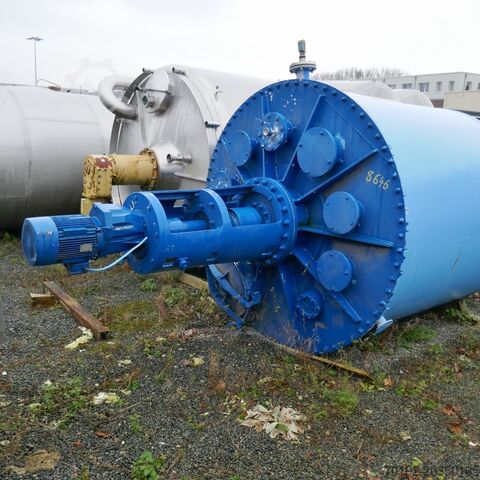 7085 liter roertank van V2A/staal met schuine schoepenroerder  8646