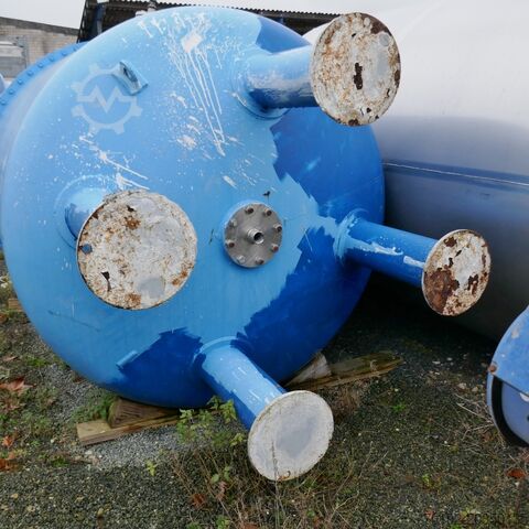 7085 liter roertank van V2A/staal met schuine schoepenroerder 8646