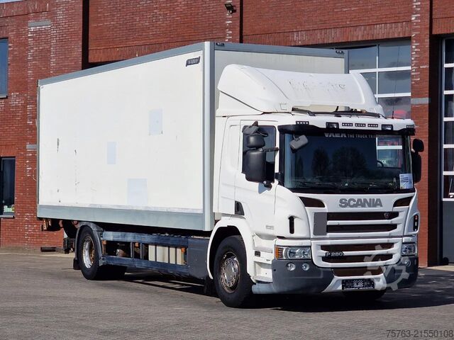 Koffer Scania P280 4x2 - Box with sidedoors - Loadlift - Full...