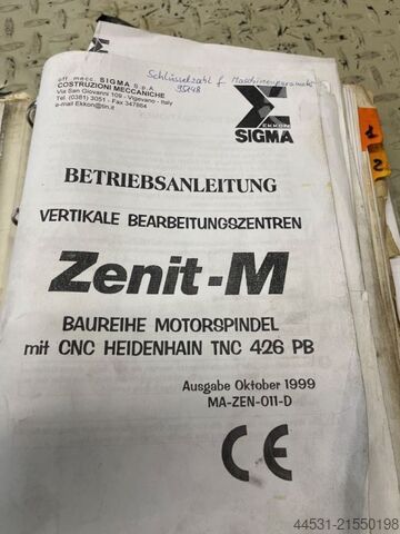 Vertical machining center Sigma Zenit 3