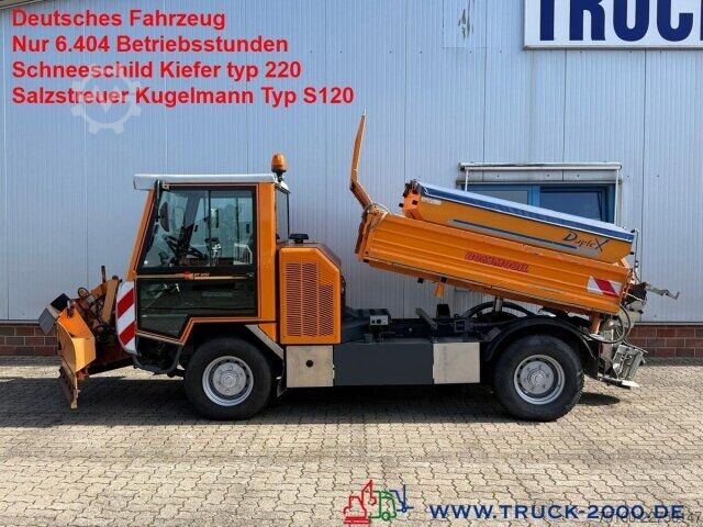 Magas tetős furgon Multicar Boki HY1252B 4x4 Winterdienst Schild + Streuer