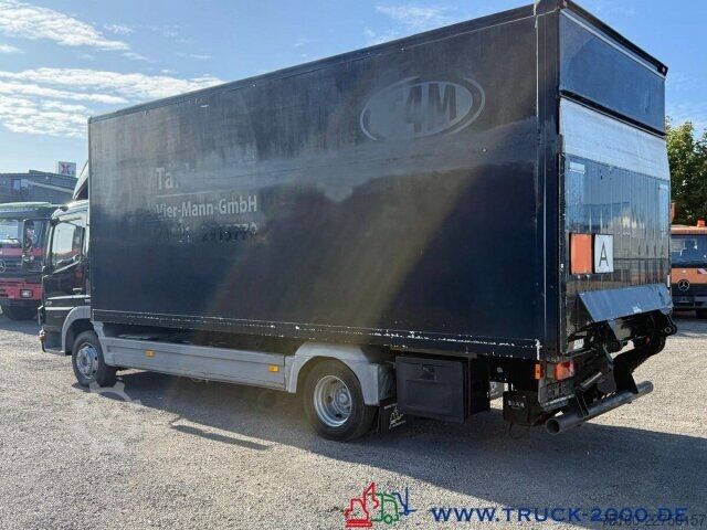 Dobozos furgon Mercedes-Benz Atego 816 Koffer 6m Ladebordwand ADR 3 Sitze AHK