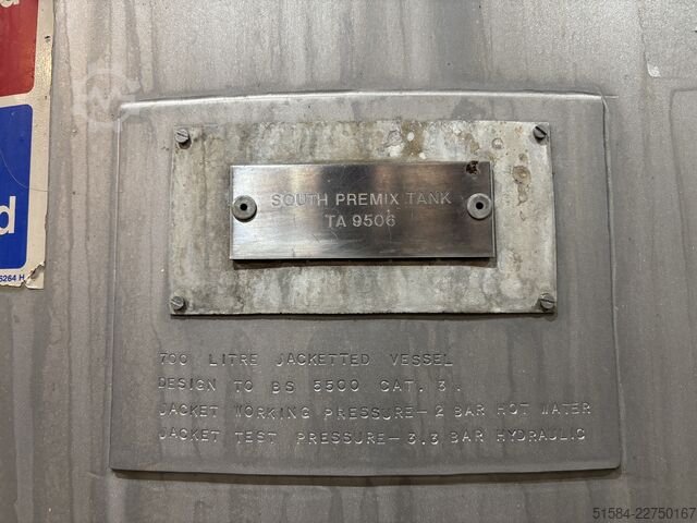 Főzőedény Tourell Gardner 700L