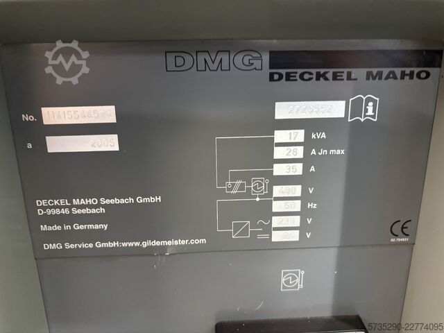 Univerzalni obradni centar Deckel Maho DMU 50