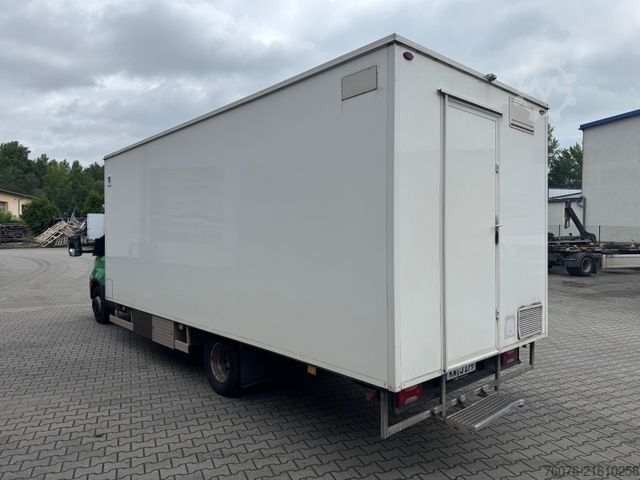 Anpassad skåpbil IVECO 70C17 Fleisch Theke Solar Heizung Kühler Kamera