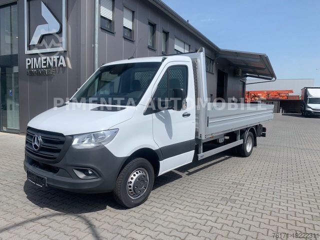 Pick-up bestelwagen MERCEDES-BENZ Sprinter 517 43 5,5t ALU PRITSCHE 4,40m AHK TEMP
