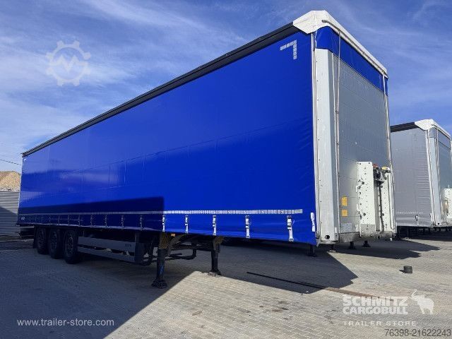 Open semitrailer with tarp Schmitz Cargobull Curtainsider Standard
